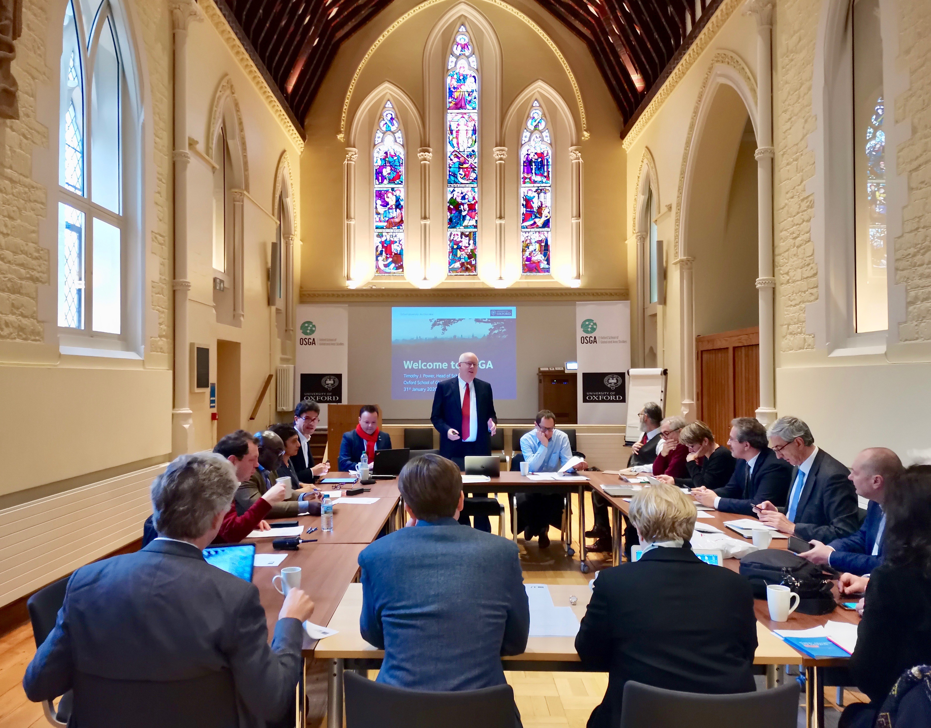 European Area Studies Networking Oxford School of Global and